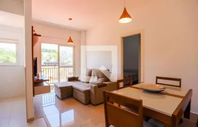 Apartamento para aluguel - granja viana, 1 quarto,  55 m² - cotia