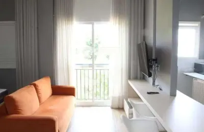 Apartamento para aluguel - granja viana, 1 quarto,  39 m² - cotia