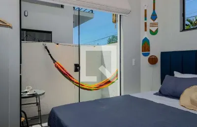 Apartamento para aluguel - campeche, 1 quarto,  22 m² - florianópolis