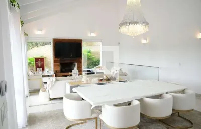 Casa para aluguel - granja viana, 4 quartos,  450 m² - cotia