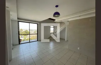 Cobertura para aluguel - granja viana ii, 3 quartos,  120 m² - cotia