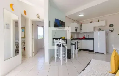Apartamento para aluguel - cachoeira do bom jesus, 1 quarto,  45 m² - florianópolis