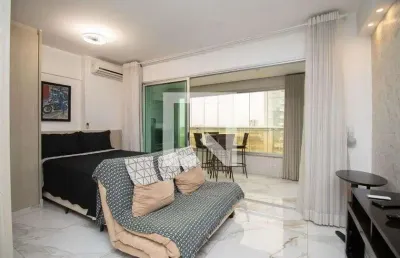 Kitnet / stúdio para aluguel - águas claras, 1 quarto,  39 m² - brasília