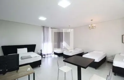 Kitnet / stúdio para aluguel - jardim karaiba, 1 quarto,  50 m² - uberlândia
