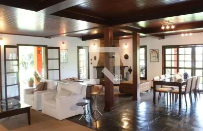 Casa / sobrado em condomínio para aluguel - granja viana ii, 3 quartos,  470 m² - cotia