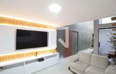 Casa para aluguel - santa luzia, 4 quartos,  260 m² - uberlândia