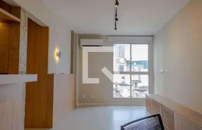 Apartamento para aluguel - centro, 2 quartos,  65 m² - florianópolis