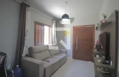 Casa para aluguel - nossa sra das graças, 2 quartos,  45 m² - canoas