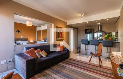 Apartamento para aluguel - alphaville, 1 quarto,  56 m² - barueri