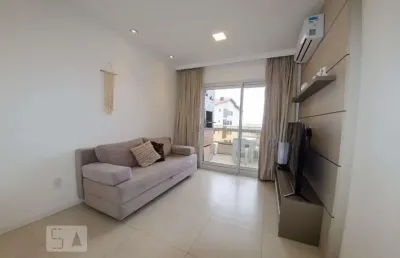 Apartamento para aluguel - ingleses, 1 quarto,  55 m² - florianópolis
