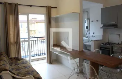 Apartamento para aluguel - granja viana, 1 quarto,  38 m² - cotia