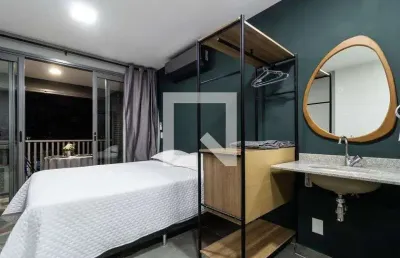 Kitnet / stúdio para aluguel - vila madalena, 1 quarto,  26 m² - são paulo
