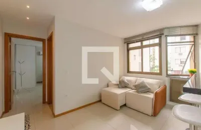 Apartamento para aluguel - centro, 1 quarto,  42 m² - florianópolis