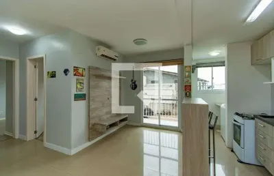 Apartamento para aluguel - bairro fátima, 2 quartos,  52 m² - canoas