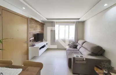 Apartamento para aluguel - santo andré, 2 quartos,  60 m² - são leopoldo