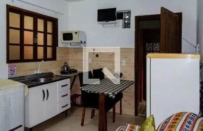 Apartamento para aluguel - canto da lagoa, 1 quarto,  29 m² - florianópolis