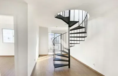 Cobertura para aluguel - santos dumond, 3 quartos,  60 m² - são leopoldo