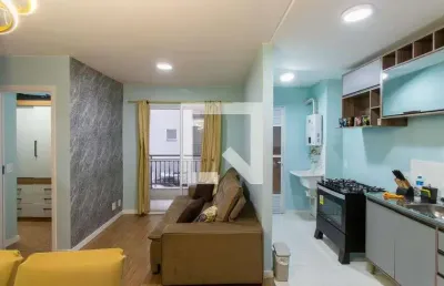 Apartamento para aluguel - jardim barbacena, 2 quartos,  54 m² - cotia