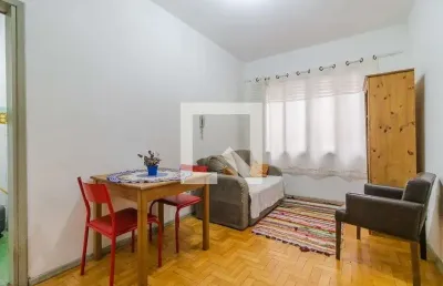 Apartamento para aluguel - centro histórico, 1 quarto,  47 m² - porto alegre