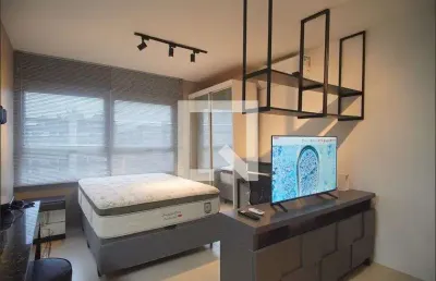 Kitnet / stúdio para aluguel - centro, 1 quarto,  27 m² - novo hamburgo