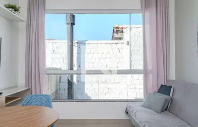 Kitnet / stúdio para aluguel - campeche, 1 quarto,  40 m² - florianópolis
