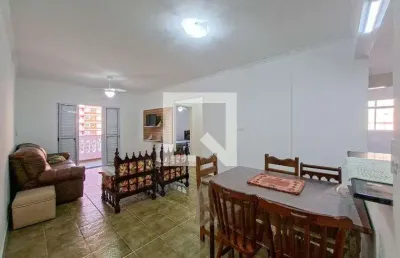 Apartamento para aluguel - vila tupi, 2 quartos,  80 m² - praia grande