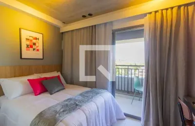Kitnet / stúdio para aluguel - chácara santo antonio, 1 quarto,  19 m² - são paulo