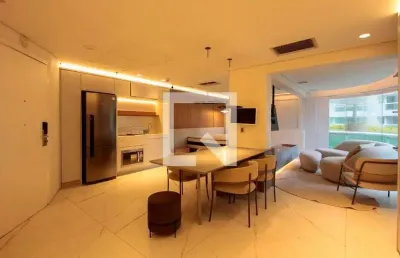 Kitnet / stúdio para aluguel - barra da tijuca - marapendi, 1 quarto,  60 m² - rio de janeiro