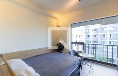 Kitnet / stúdio para aluguel - brooklin, 1 quarto,  30 m² - são paulo