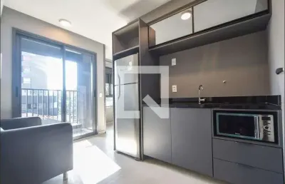 Kitnet / stúdio para aluguel - brooklin, 1 quarto,  27 m² - são paulo