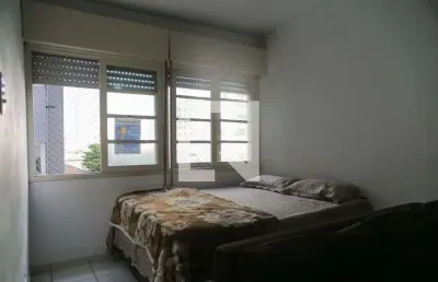 Kitnet / stúdio para aluguel - embaré, 1 quarto,  30 m² - santos