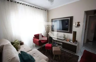 Apartamento para aluguel - vila tupi, 2 quartos,  70 m² - praia grande