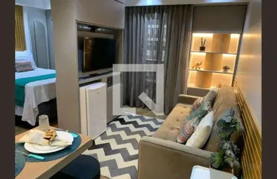 Kitnet / stúdio para aluguel - guará, 1 quarto,  26 m² - brasília