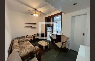 Apartamento para aluguel - gonzaga , 1 quarto,  80 m² - santos