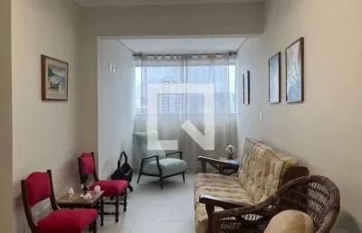 Apartamento para aluguel - boqueirão, 2 quartos,  72 m² - santos