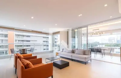 Apartamento para aluguel - vila olímpia, 2 quartos,  153 m² - são paulo