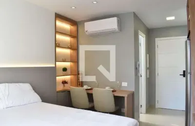 Kitnet / stúdio para aluguel - centro, 1 quarto,  22 m² - curitiba