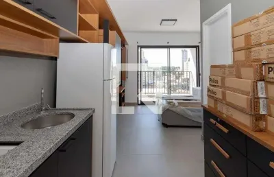 Kitnet / stúdio para aluguel - santo amaro , 1 quarto,  24 m² - são paulo