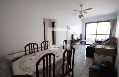 Apartamento para aluguel - guilhermina, 2 quartos,  80 m² - praia grande