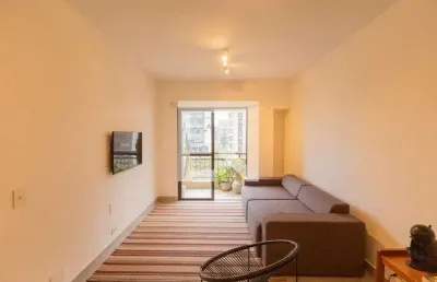 Apartamento para aluguel - brooklin, 1 quarto,  65 m² - são paulo