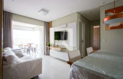 Apartamento para aluguel - parque bandeirante, 2 quartos,  69 m² - santo andré