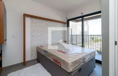 Kitnet / stúdio para aluguel - santo amaro , 1 quarto,  24 m² - são paulo