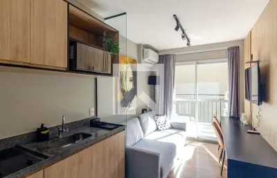 Apartamento para aluguel - santa cecília, 1 quarto,  30 m² - são paulo