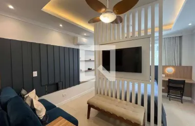 Kitnet / stúdio para aluguel - gonzaga , 1 quarto,  35 m² - santos