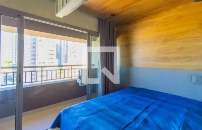 Kitnet / stúdio para aluguel - chácara santo antonio, 1 quarto,  25 m² - são paulo