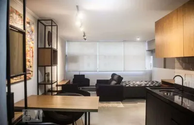 Kitnet / stúdio para aluguel - centro, 1 quarto,  55 m² - são paulo