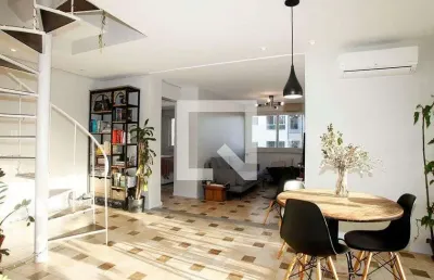 Cobertura para aluguel - jardim botânico, 1 quarto,  150 m² - porto alegre