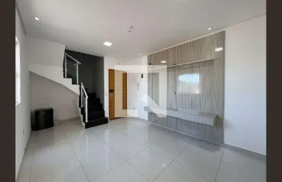 Cobertura para aluguel - parque erasmo assunção, 2 quartos,  100 m² - santo andré