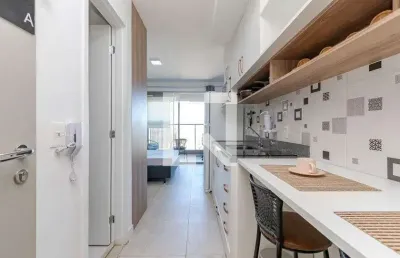 Kitnet / stúdio para aluguel - santo amaro , 1 quarto,  25 m² - são paulo