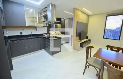 Apartamento para aluguel - setor marista, 1 quarto,  44 m² - goiânia